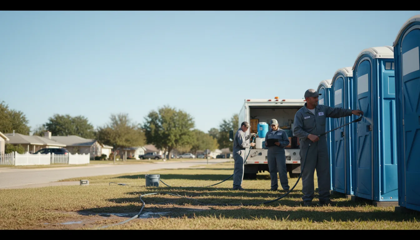 Long-Term Portable Toilet Rental in Portland, AR near me